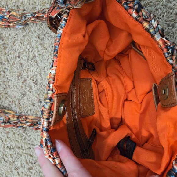 Jessica Simpson Dreamcatcher Tangerine Purse JS2361 NWT - Picture 5 of 6